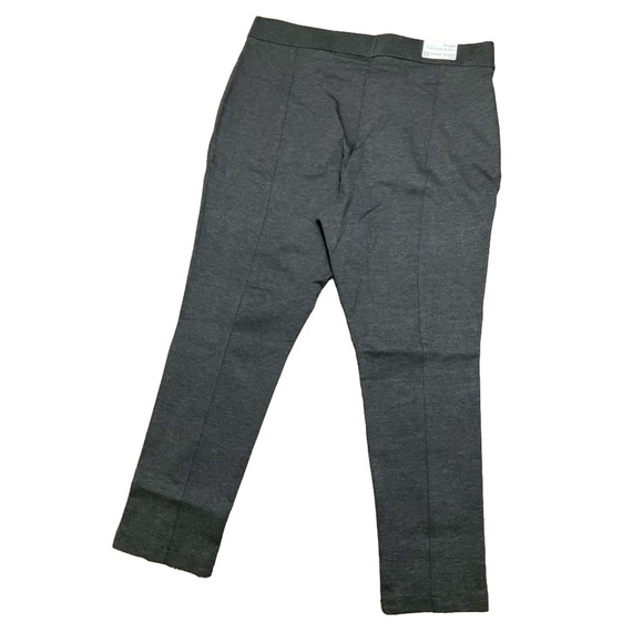 Anne Klein Women's Ankle Pants 2 PAIRS Black Gray Size XXL 20 NWT - Picture 5 of 11